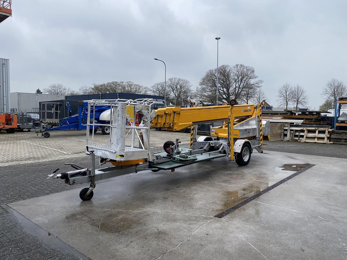 Gebruikt 1996 Omme 2500 EBDZ, Aanhanger hoogwerker, 25 meter