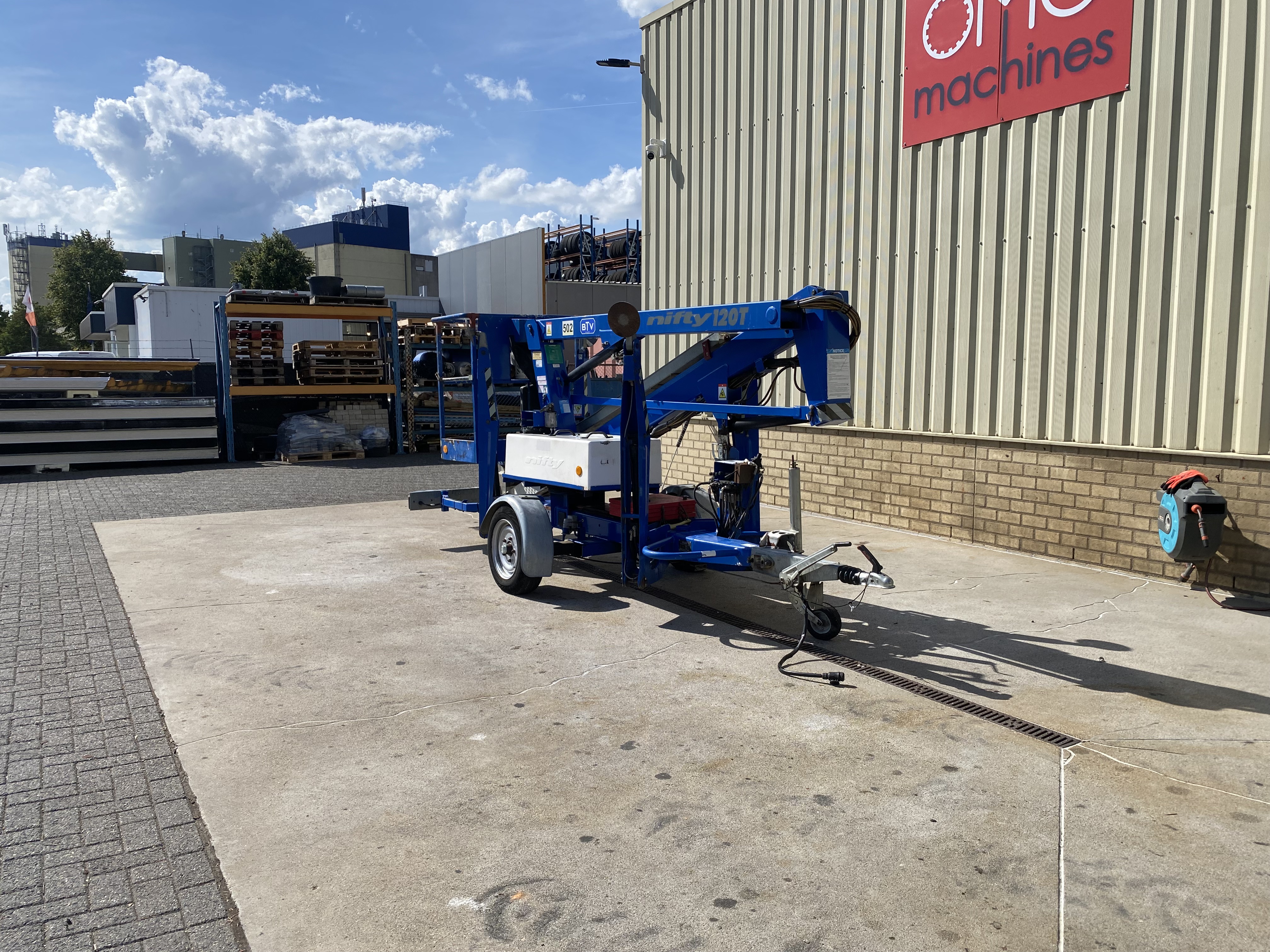 Gebruikt 2016 Niftylift 120TAC, Aanhanger hoogwerker, 12 meter