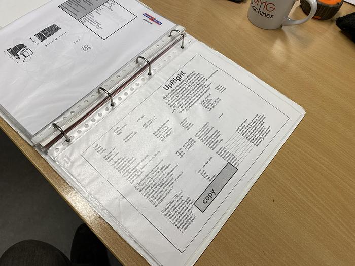 Gebruikt 2004 Upright MB20N, Hoogwerker, 8 meter