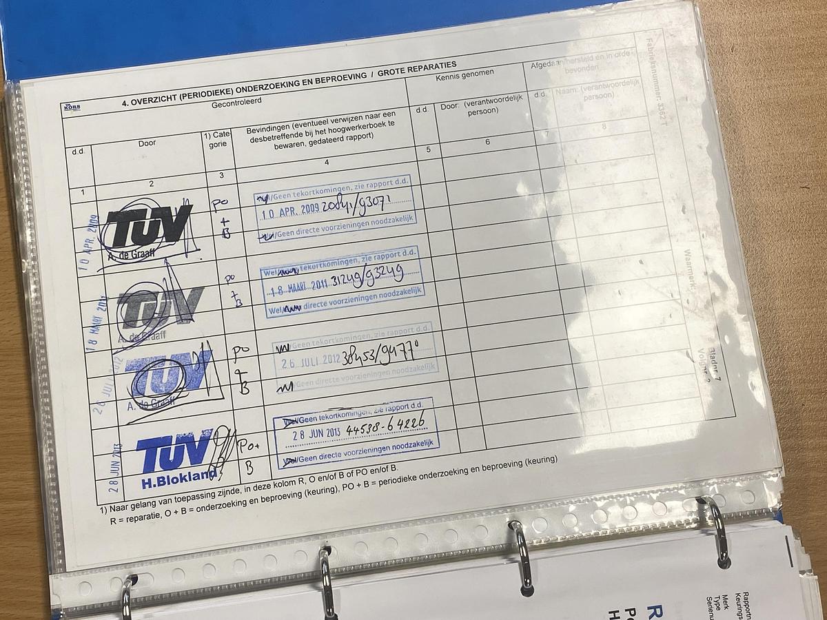 Gebruikt 1997 Omme 2500 EBDZ, Aanhanger hoogwerker