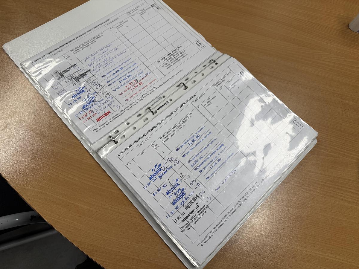 Gebruikt Genie GS2032, Schaarhoogwerker, 8 meter