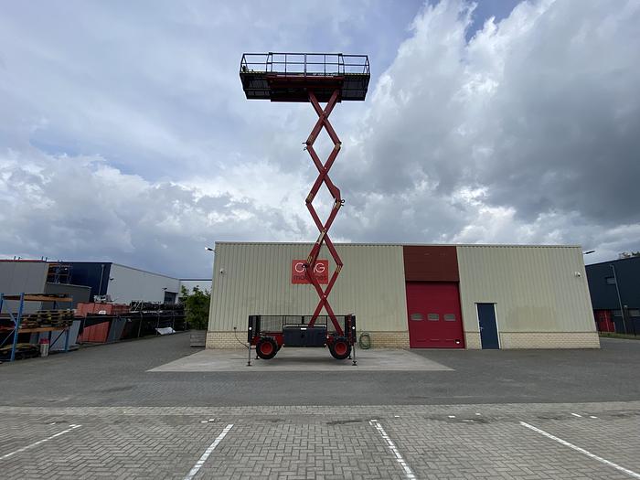 Gebruikt 2001 Airo SF1200-D-4WD, 4x4 Schaar hoogwerker, 14 meter