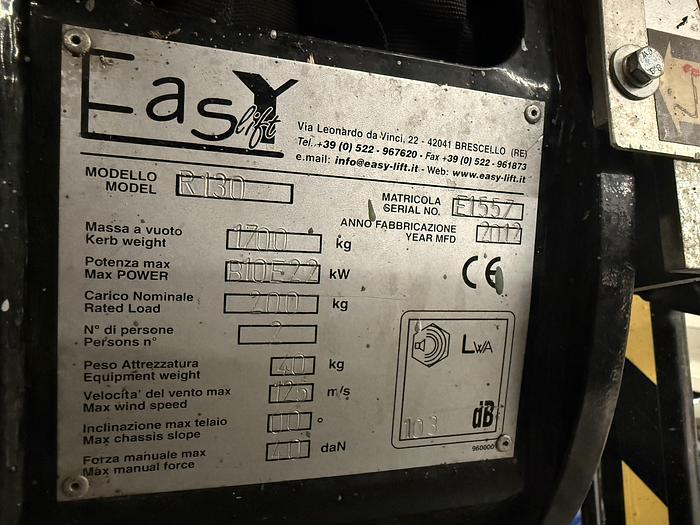 Gebruikt 2012 Easylift R130, Spin hoogwerker, 13 meter