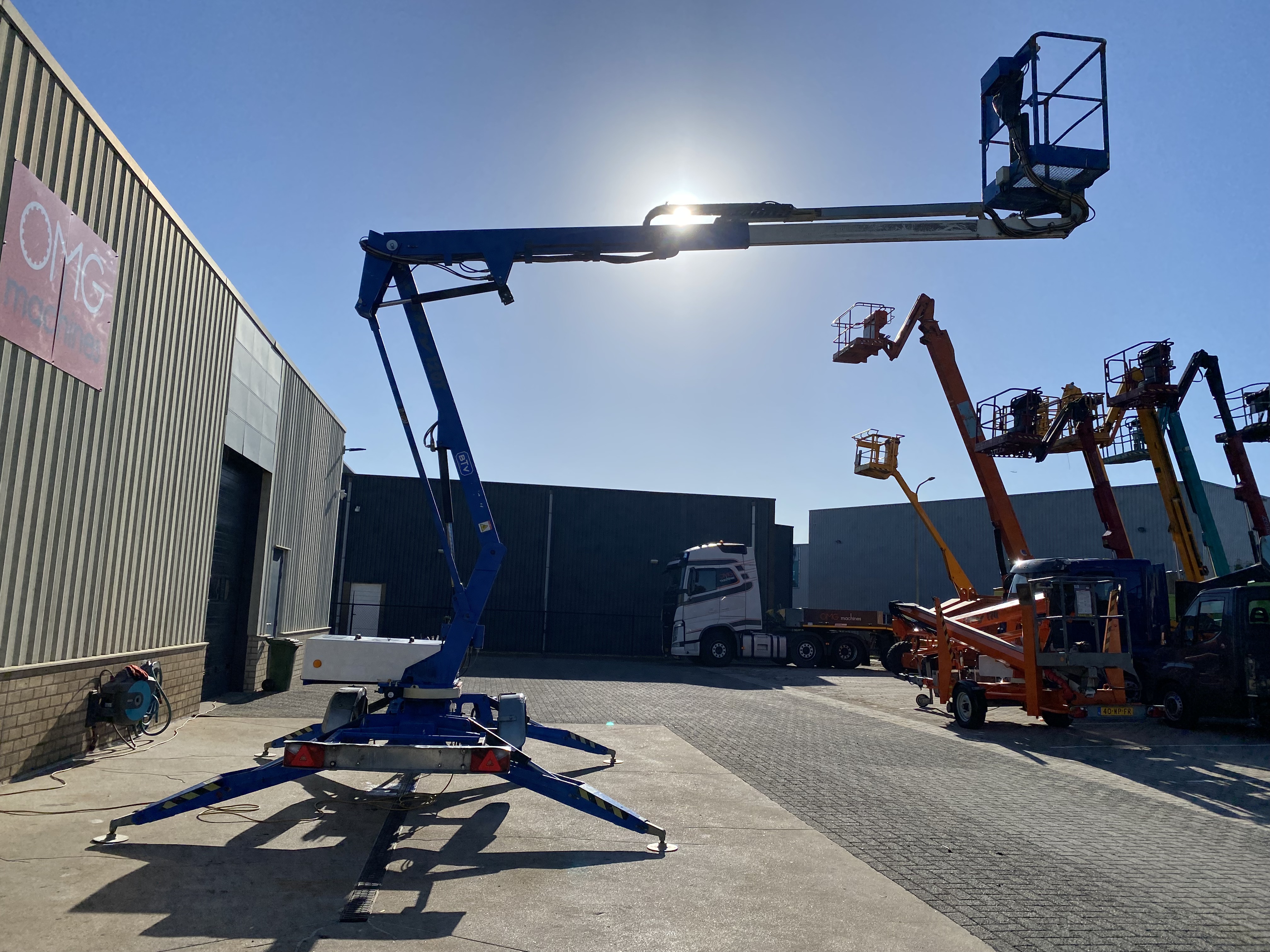 Gebruikt 2016 Niftylift 120TAC, Aanhanger hoogwerker, 12 meter