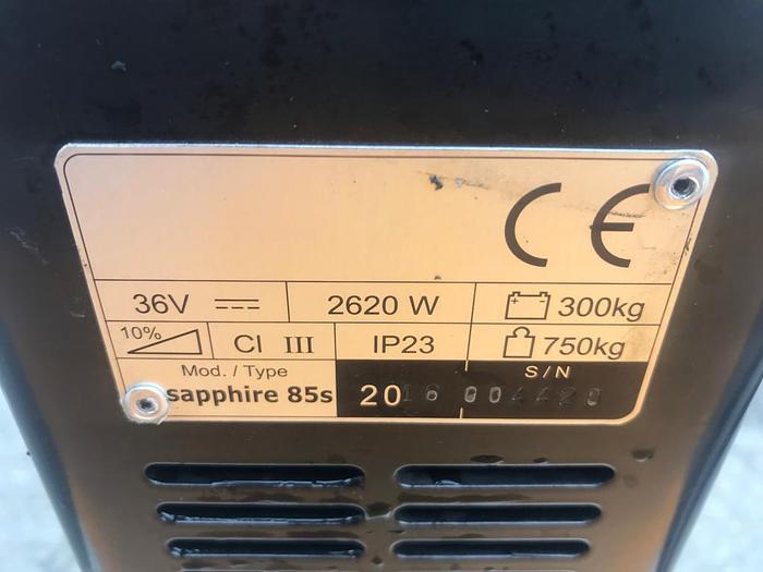 Gebruikt Moerschen Sapphire 85S, Veegmachne / Schrobmachine