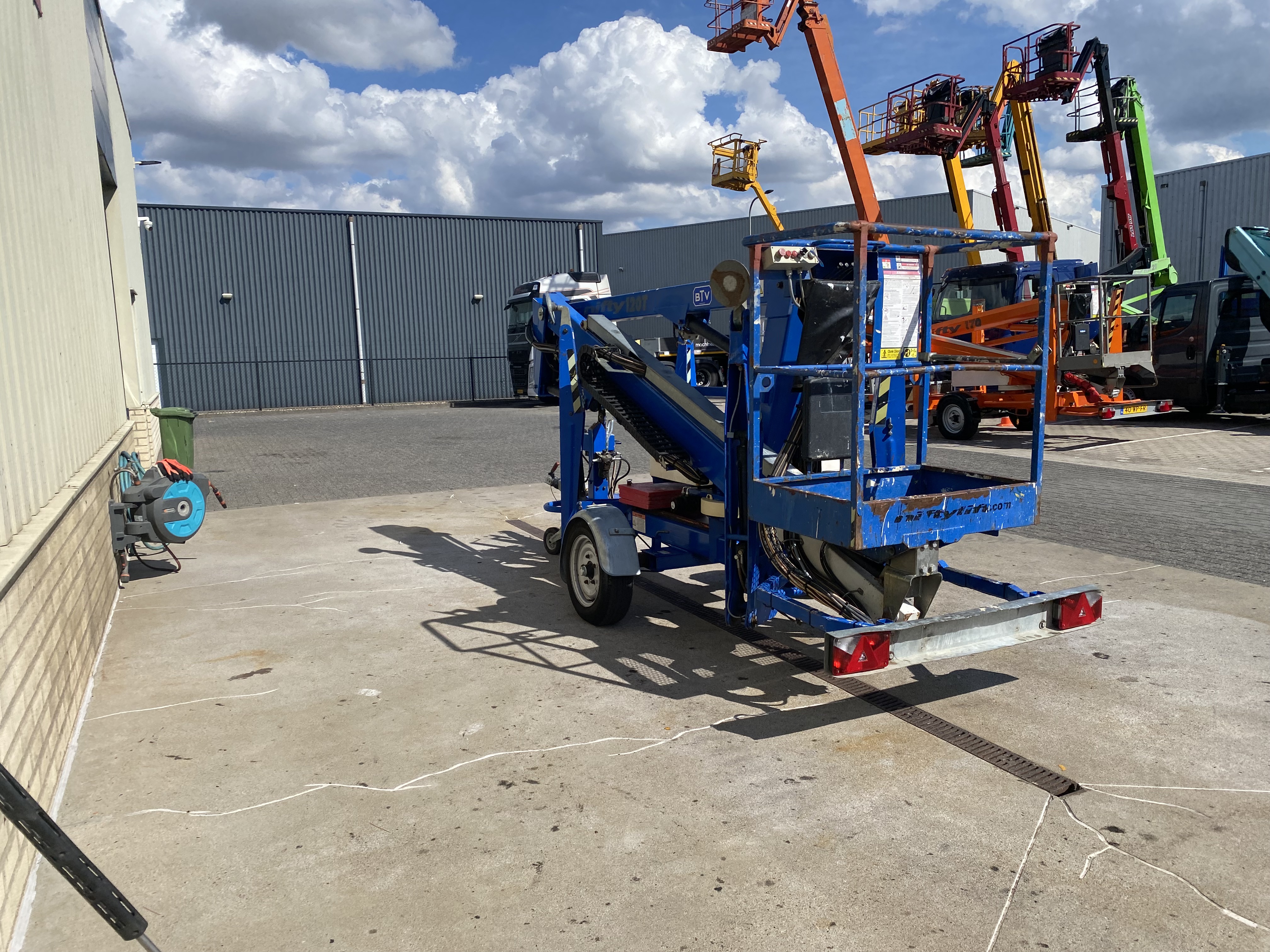 Gebruikt 2016 Niftylift 120TAC, Aanhanger hoogwerker, 12 meter