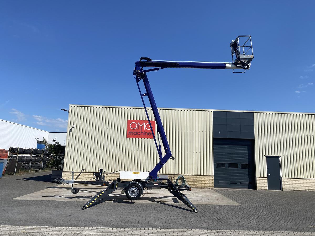 Gebruikt 2016 Niftylift 170HET MK1B, Aanhanger hoogwerker, 17 meter