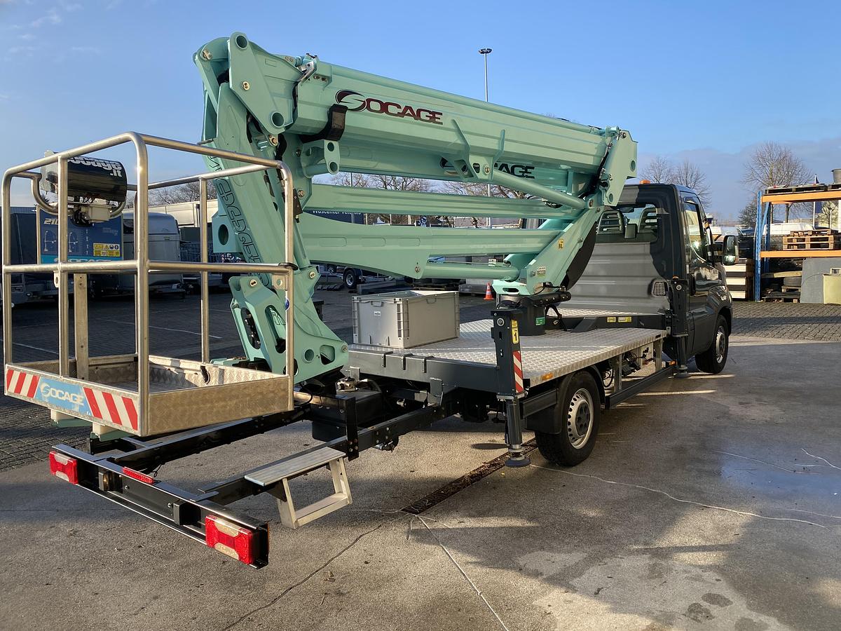 Gebruikt 2020 Socage 21DJ, Autohoogwerker, 21 meter