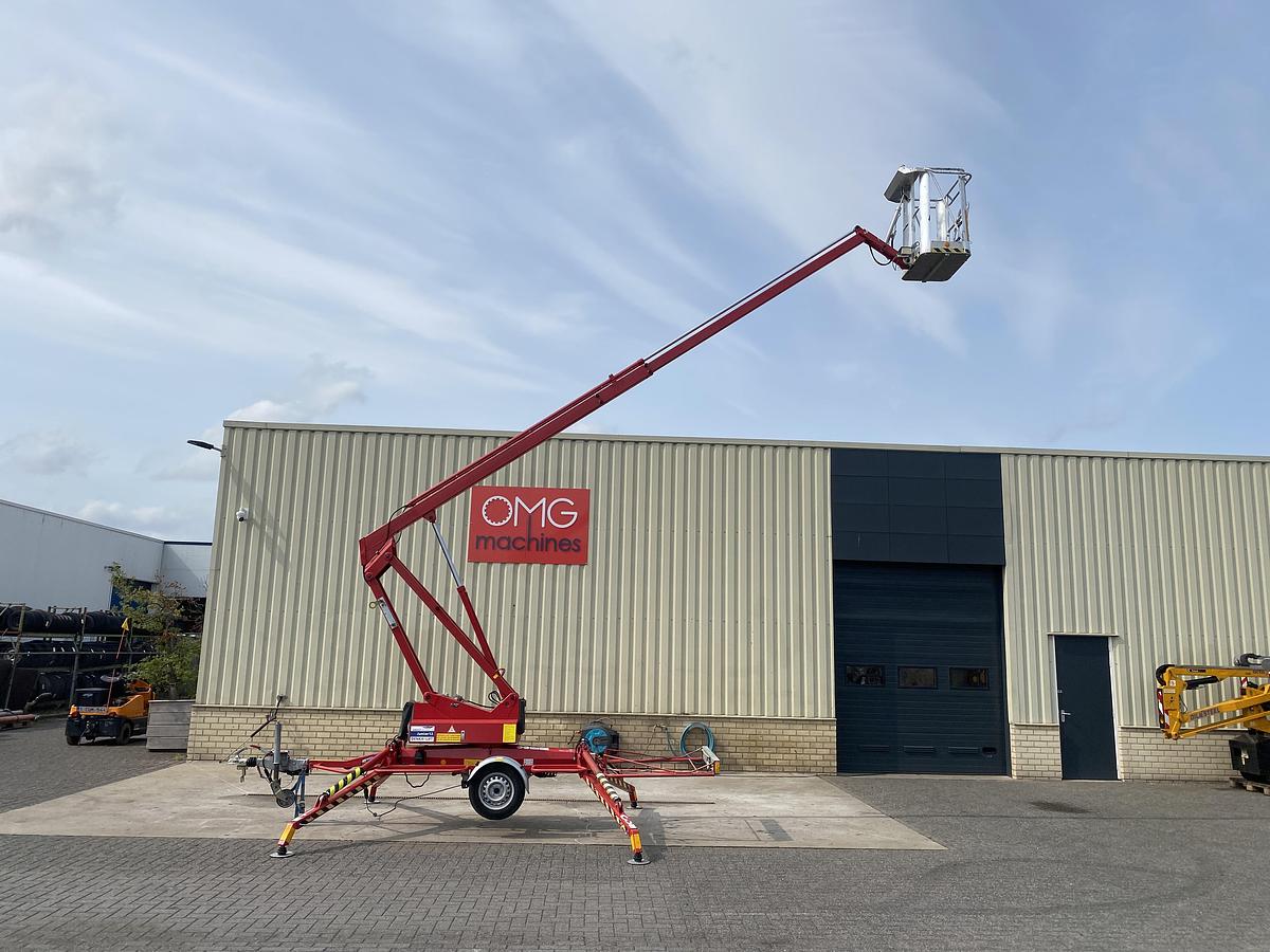 Gebruikt 2007 Denka-Lift DK8 JR12, Aanhanger Hoogwerker, 12 meter