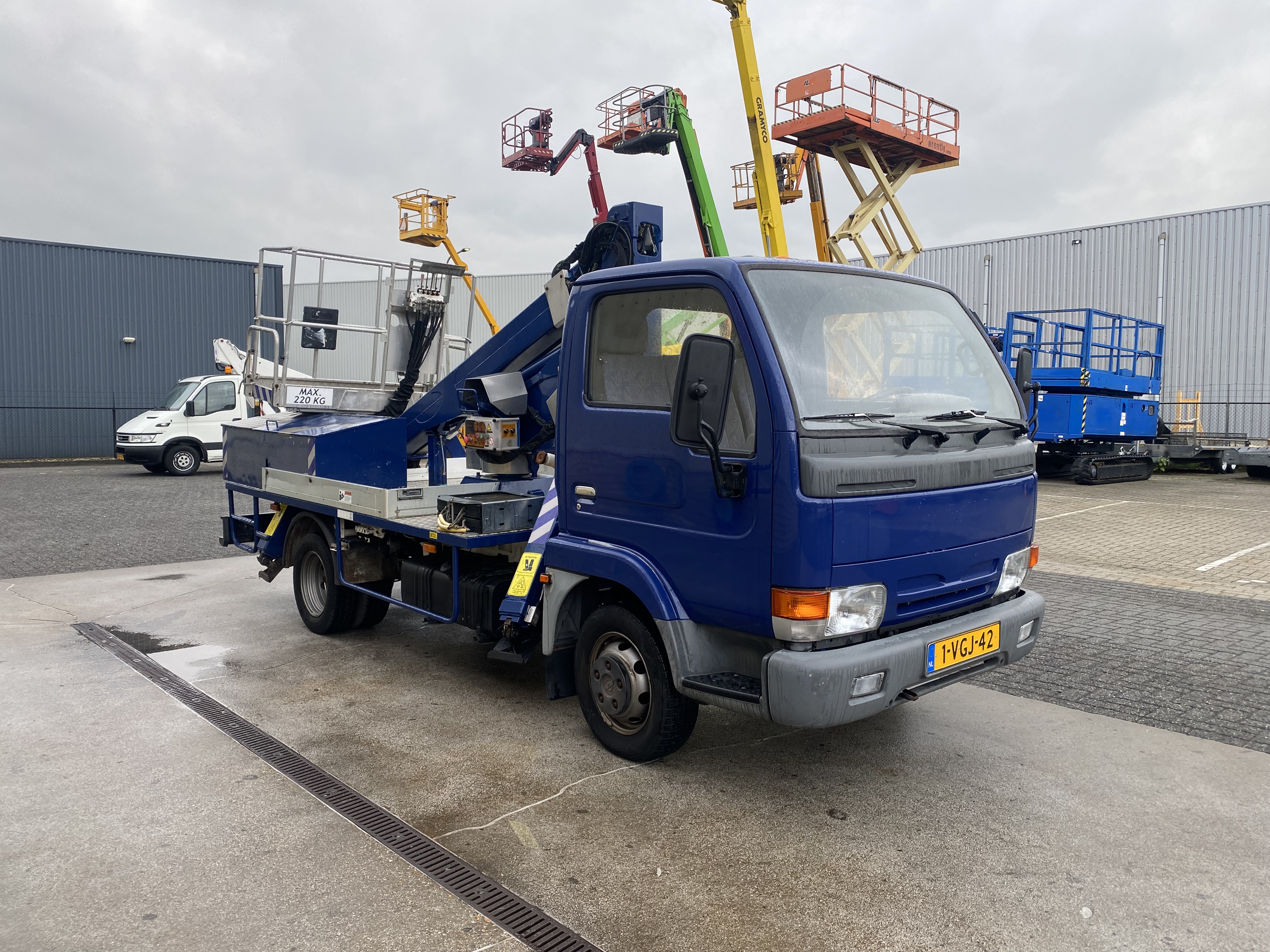 Gebruikt 2002 Oil & Steel Scorpion 130, Autohoogwerker, 13 meter