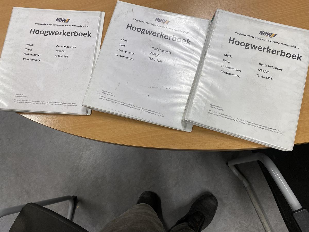 Gebruikt 2019 Genie TZ34/20, Aanhangwagen hoogwerker, 12 meter