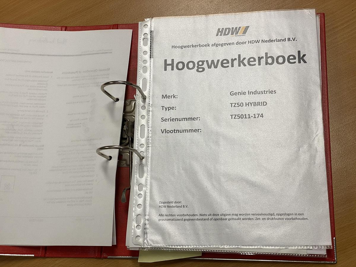 Gebruikt 2011 Genie TZ50, Aanhangwagen hoogwerker, 17 meter