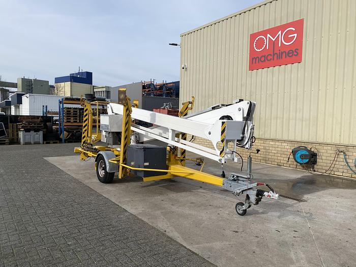 Gebruikt 1999 Custers R17, Aanhangwagen hoogwerker, 17 meter