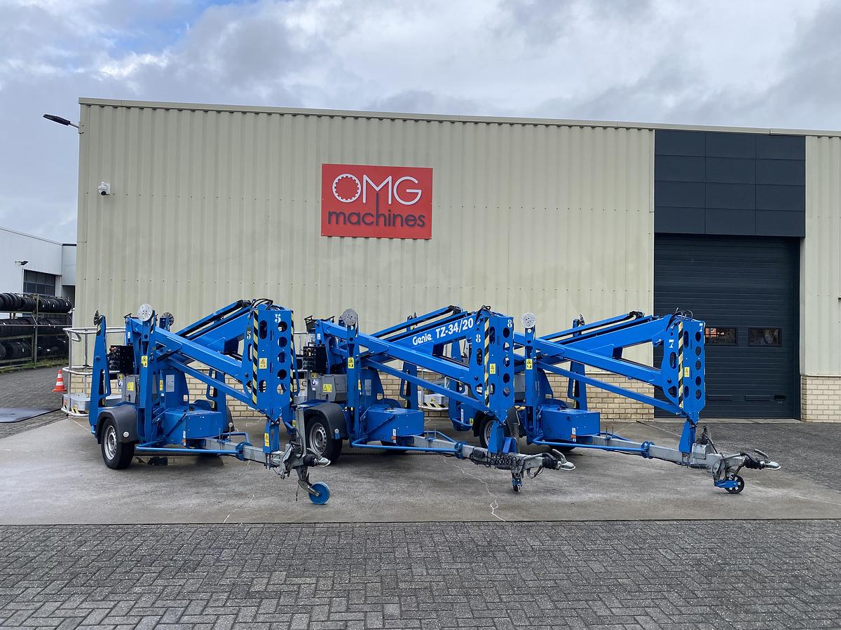 Gebruikt 2019 Genie TZ34/20, Aanhangwagen hoogwerker, 12 meter