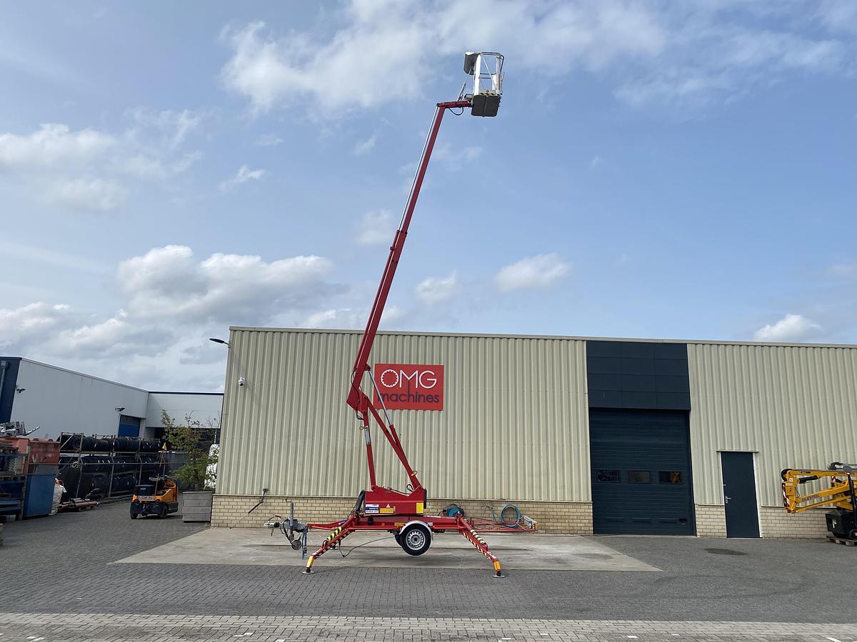 Gebruikt 2007 Denka-Lift DK8 JR12, Aanhanger Hoogwerker, 12 meter