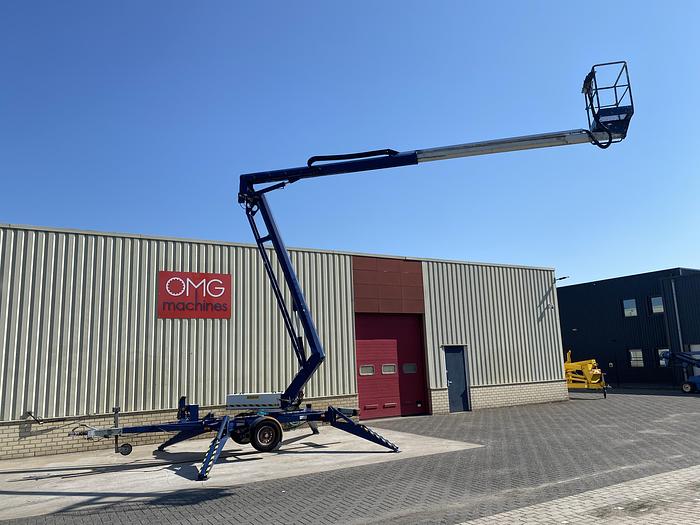 Gebruikt 1999 Niftylift 170 HE, Aanhanger hoogwerker, 17 meter