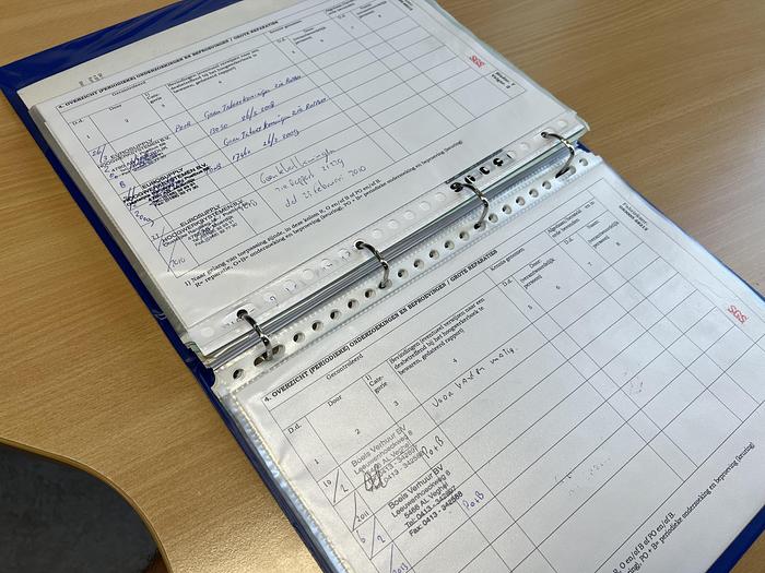 Gebruikt Genie GS-1932, Schaarhoogwerker, 8 meter