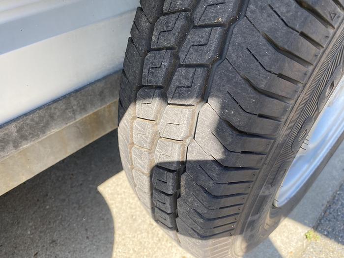 Gebruikt 2004 Humbaur Machinetransporter, Hydraulisch zakbaar, aanhangwagen