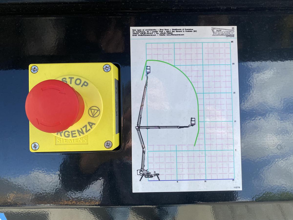 Gebruikt 2023 Comet Leopard 21, Spin hoogwerker