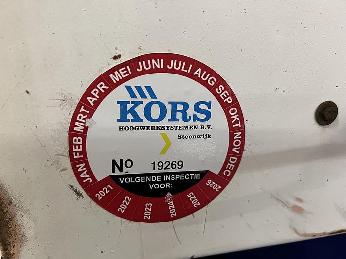 Gebruikt 2005 Omme 2500 EBDZ, Aanhanger hoogwerker