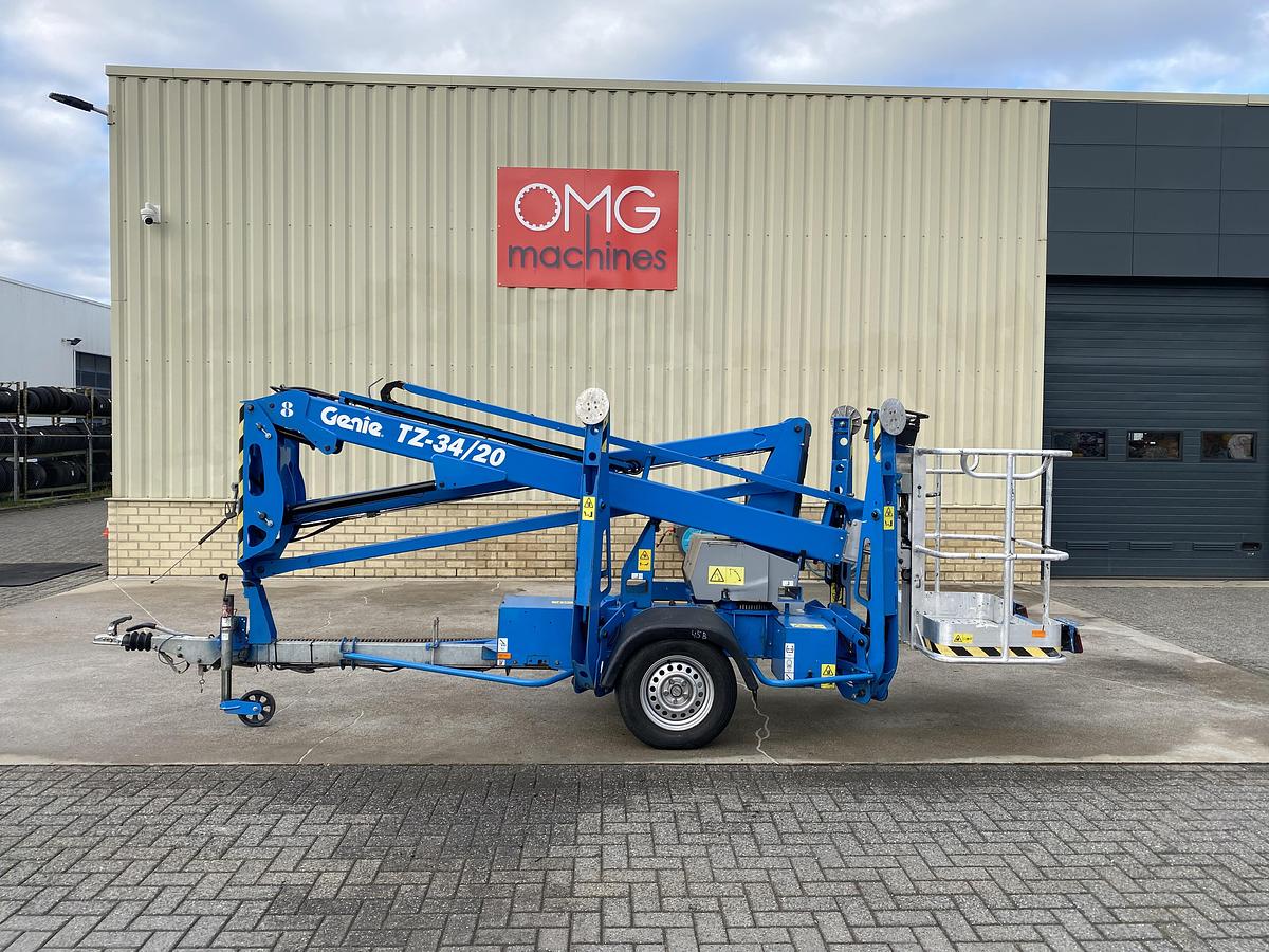 Gebruikt 2019 Genie TZ34/20, Aanhangwagen hoogwerker, 12 meter