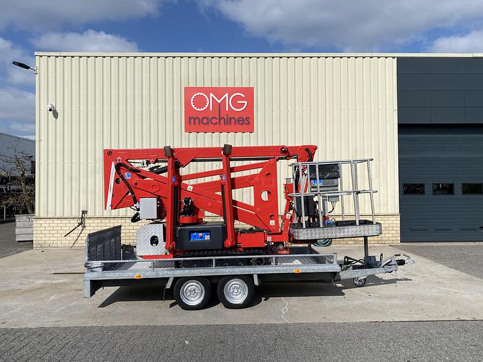 Gebruikt 2013 CTE Traccess 170, Spin hoogwerker, 17 meter