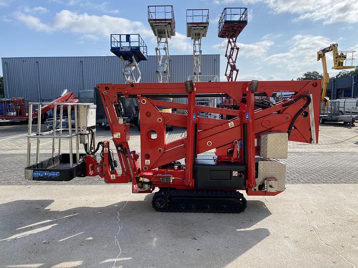 Gebruikt 2013 CTE Traccess 170, Spin hoogwerker, 17 meter