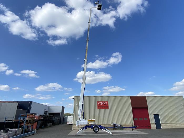 Gebruikt 2005 Omme 2500 EBDZ, Aanhanger hoogwerker