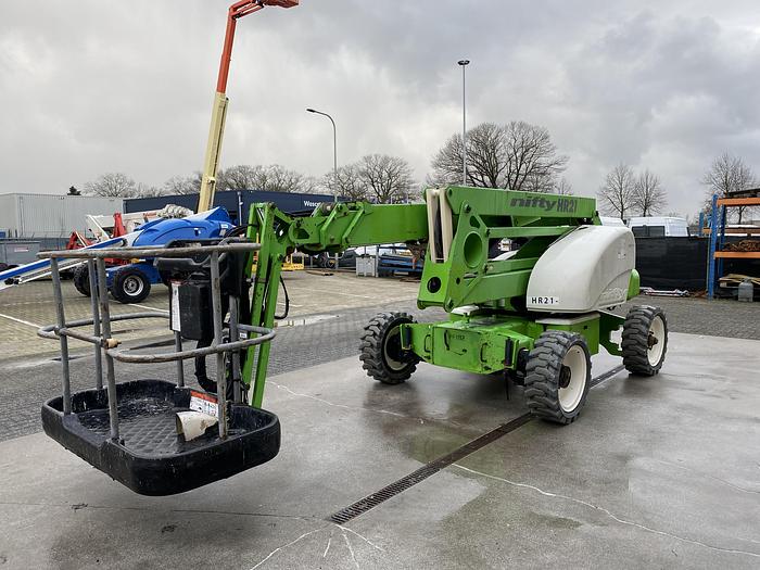 Gebruikt 2011 Niftylift HR21DE, Hoogwerker 21 meter, Diesel + Accu, Bi energy