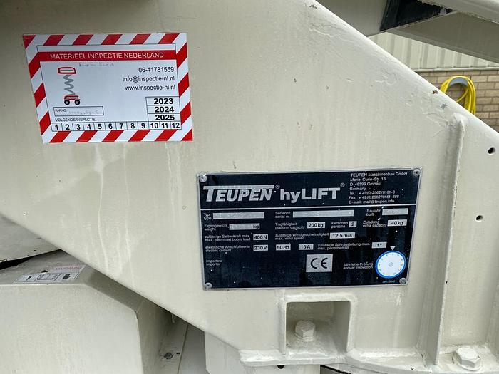 Gebruikt Teupen HyLift LEO 16 GT, Spin hoogwerker
