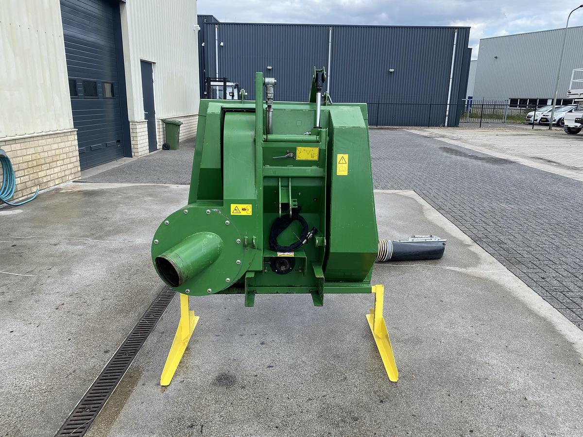 Gebruikt 2008 John Deere MCS 580 H, Hoogkieper, Opvangbak + afzuiging