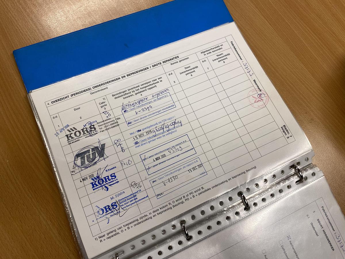 Gebruikt 1999 Omme 2100 EBZ, Aanhanger Hoogwerker, 21 meter