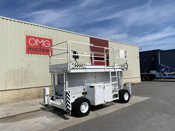 Gebruikt 2000 JLG 500 RTS, Schaar hoogwerker 4x4x4, 17 meter