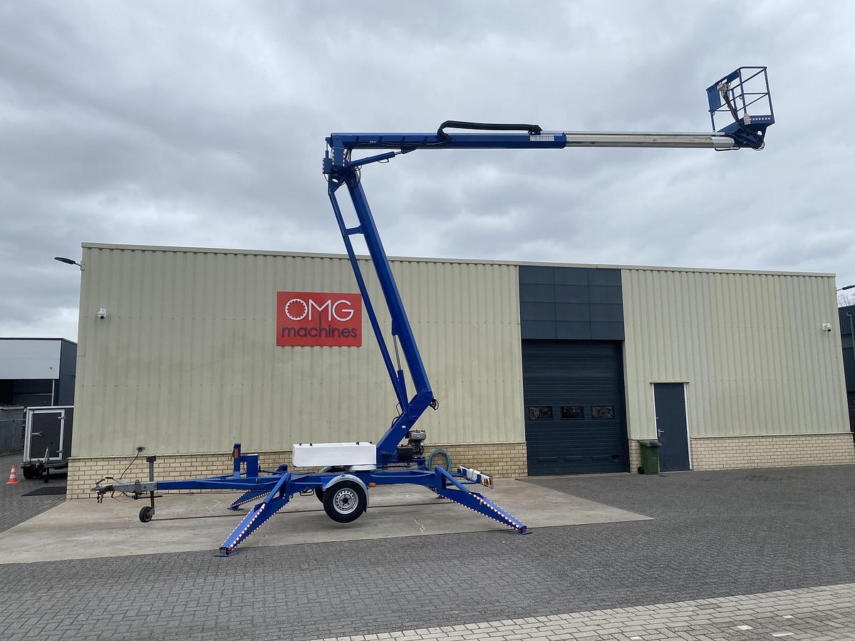 Gebruikt 2002 Niftylift 170 HDE, Aanhanger hoogwerker, 17 meter