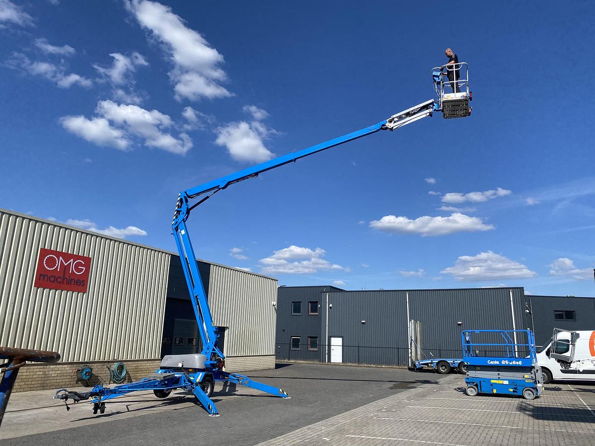 Gebruikt 2011 Genie TZ50, Aanhangwagen hoogwerker, 17 meter