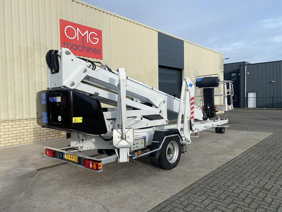 Gebruikt 2017 Dino 260 XTD, aanhanger hoogwerker, 26 meter