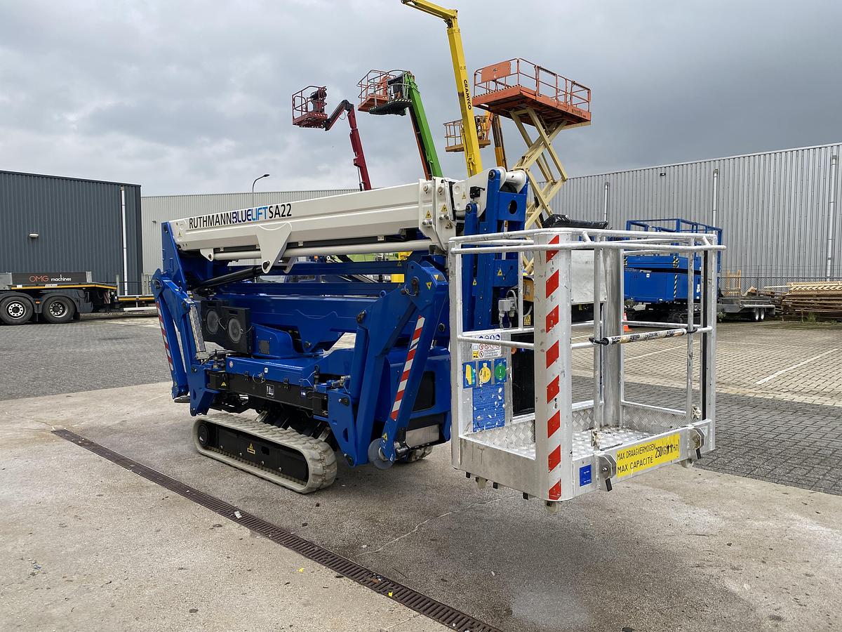 Gebruikt 2022 Ruthmann Bluelift SA22, Spin hoogwerker, 22 meter