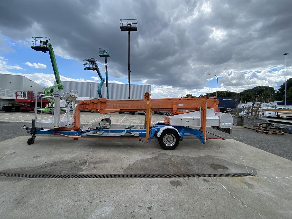 Gebruikt 1997 Omme 2500 EBDZ, Aanhanger hoogwerker