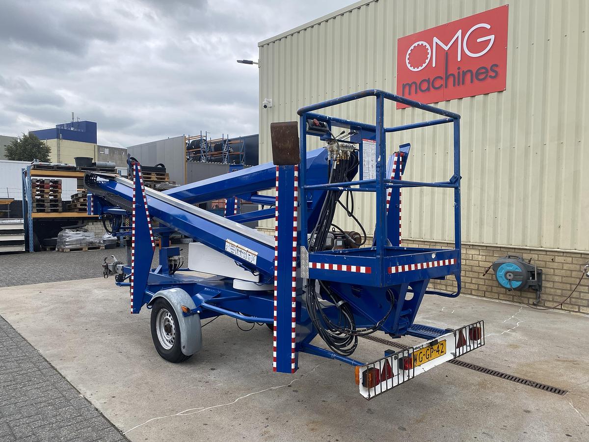 Gebruikt 2002 Niftylift 170 HDE, Aanhanger hoogwerker, 17 meter