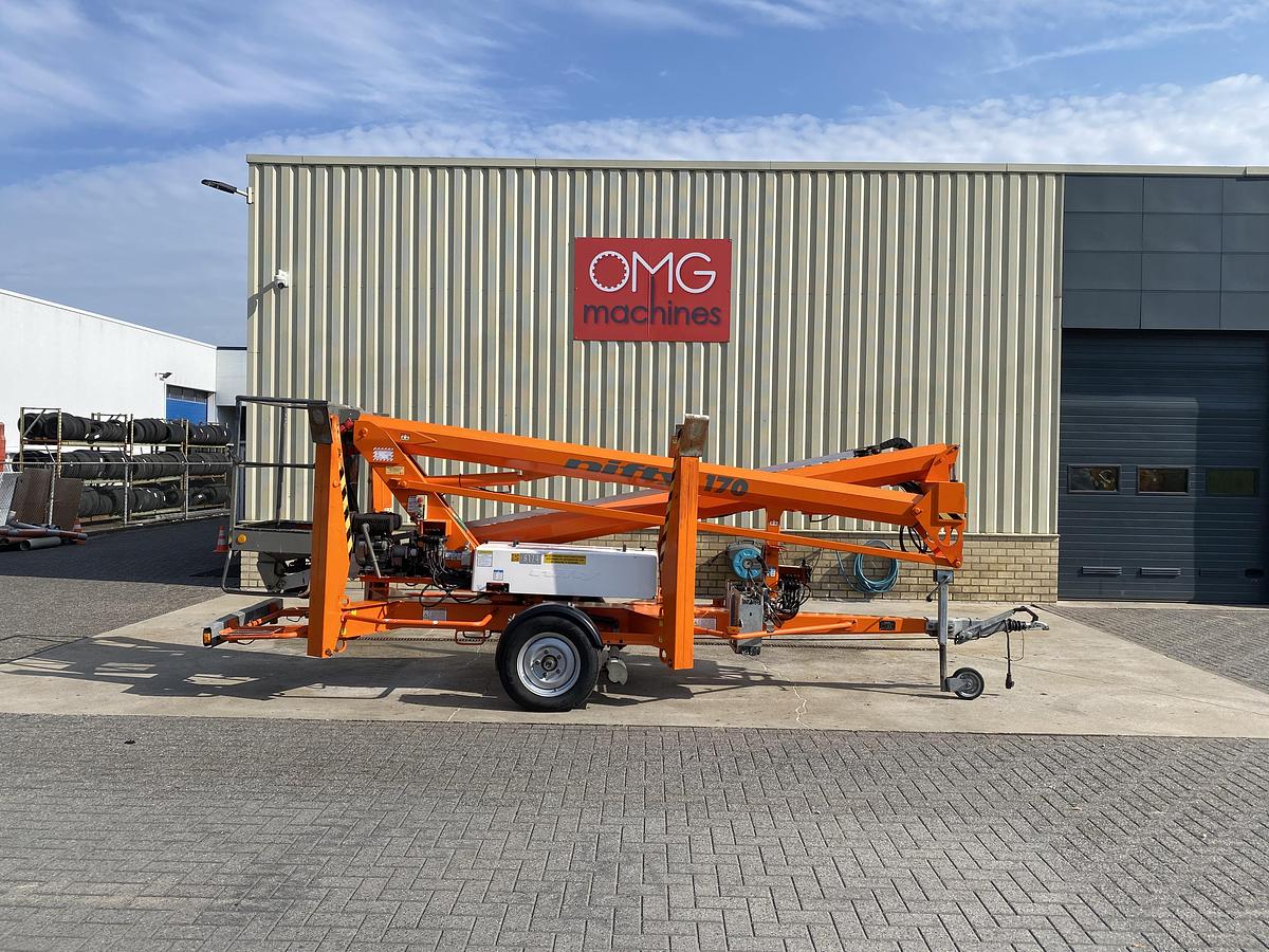 Gebruikt 2016 Niftylift 170 HDET, Aanhanger hoogwerker, 17 meter