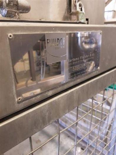 Used Fluidor Stainless Steel Frozen Block Chopper