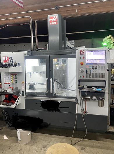 Used 2020 HAAS VF-2 4-Axis CNC Vertical Machining Center