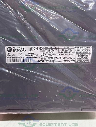 Allen Bradley 1746-P2 Series C SLC 500 Power Supply