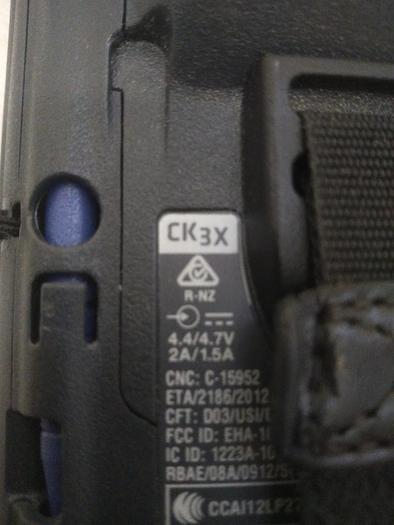 Gebraucht Scanner Intermec CK3X, Honeywell, 2 Akkus, Ladestation gebraucht-Top