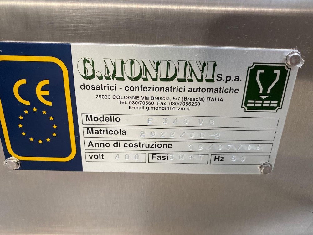 Used Mondini E340VG