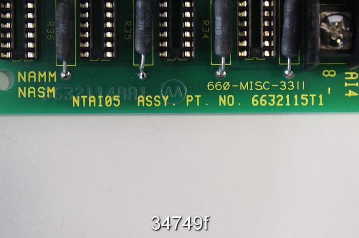 Used ABB NTAI05 Analog Input Termination Unit #34749