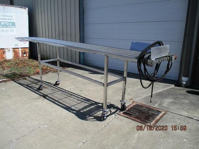 Used Conveyor; 20"Wx15'L, Wire Mesh Belting