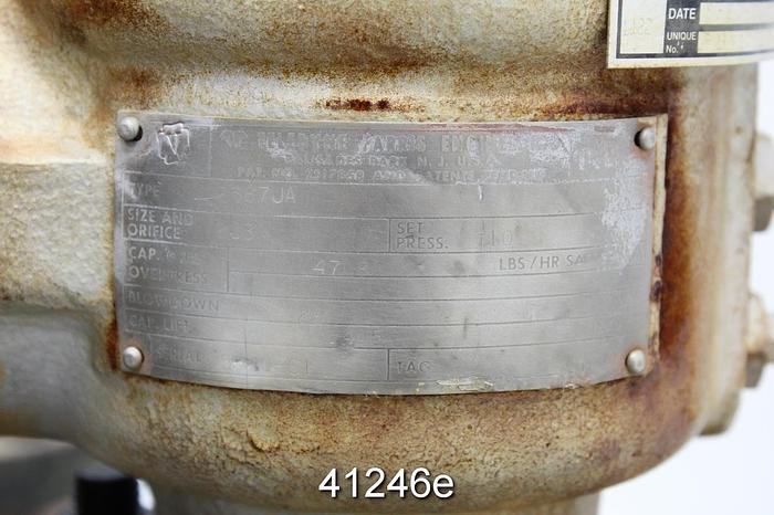 Used Teledyne Farris 3x2 Pressure Relief Valve #41246