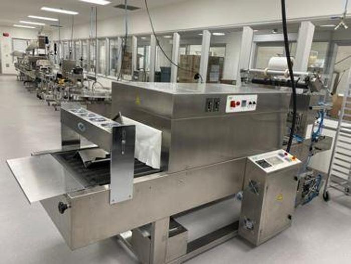 Used Wrapper, Overwrapper, Huadong, Mdl BMD800A, S/st, Tunnel #A744194