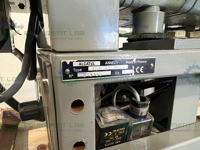 Used Alcatel  ADP 81 MD Dry Pump w/ Controller and Custom Electrical Wiring